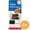 6x Lucovitaal Brace Rug Koper (1 stuk)