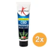 2x Lucovitaal CBD Hennep Wonder Crème (100 ml)