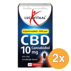 2x Lucovitaal CBD 10mg (30 capsules)