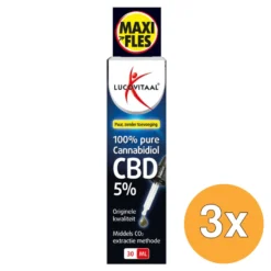 3x Lucovitaal CBD Olie 5% (30 ml)