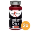 2x Lucovitaal Cranberry X-tra Lactobacillus (60 capsules)