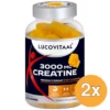 2x Lucovitaal Creatine 3000mg Gummies Vegan (60 gummies)