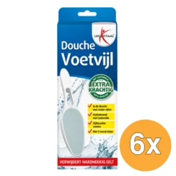 6x Lucovitaal Douche Voetvijl (1 stuk)