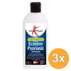 3x Lucovitaal Eczeem Psoriasis Shampoo (200 ml)