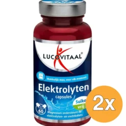 2x Lucovitaal Elektrolyten (60 capsules)