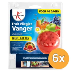 6x Lucovitaal Fruitvliegjes Vanger (20 ml)