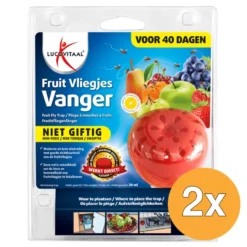 2x Lucovitaal Fruitvliegjes Vanger (20 ml)