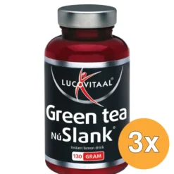3x Lucovitaal Green Tea Nú Slank (130 gr)