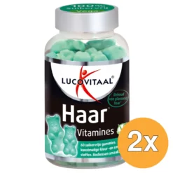 2x Lucovitaal Haar Vitamines (60 gummies)