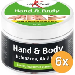 6x Lucovitaal Hand & Body Crème (250 ml)