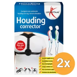 2x Lucovitaal Houdingcorrector (1 stuk)