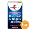 6x Lucovitaal Huid, Haar & Nagels met Biotine (60 tabletten)