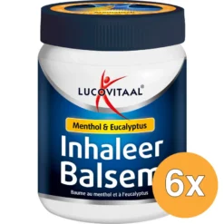 6x Lucovitaal Inhaleer Balsem (100 gr)