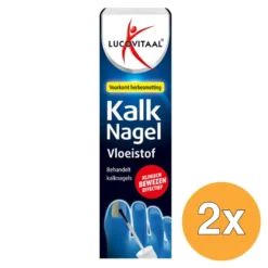 2x Lucovitaal Kalknagel Behandelingsvloeistof (10 ml)