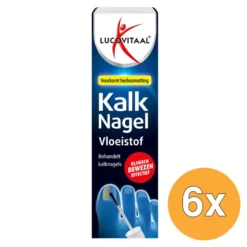 6x Lucovitaal Kalknagel Behandelingsvloeistof (10 ml)
