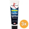 3x Lucovitaal Kamfer Spiritus Voetcrème (75 ml)