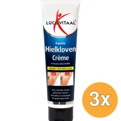 3x Lucovitaal Kapotte Hielkloven Crème (75 ml)