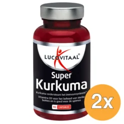 2x Lucovitaal Kurkuma X-tra Krachtig (90 capsules)