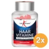 2x Lucovitaal Leave-in Serum Vitamine – Gekleurd Haar (25 twist capsules)