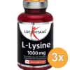 3x Lucovitaal L-Lysine 1000mg (90 kauwtabletten)