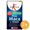 2x Lucovitaal Maca & Shilajit Puur (60 tabletten)