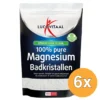 6x Lucovitaal Magnesium Badkristallen (1000 gr)
