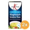 2x Lucovitaal Magnesium Groene Thee (20 zakjes)