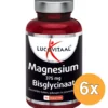 6x Lucovitaal Magnesium 375mg Bisglycinaat (90 tabletten)