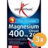 3x Lucovitaal Magnesium 400mg 2Go (14 zakjes)