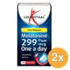 2x Lucovitaal Melatonine Puur 299mcg Time Released (200 tabletten)