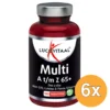 6x Lucovitaal Multi A-Z 65+ (180 tabletten)
