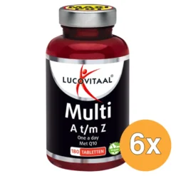 6x Lucovitaal Multi A-Z (180 tabletten)