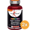 2x Lucovitaal Multi+ Compleet Vitaminen & Mineralen (365 kauwtabletten)