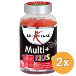 2x Lucovitaal Multi+ Kids (60 gummies)