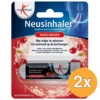 2x Lucovitaal Neusinhaler Vrijer Ademen Zoete Kersen (1 gr)
