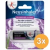 3x Lucovitaal Neusinhaler Vrijer Ademen Relaxerende Lavendel (1 gr)