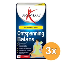 3x Lucovitaal Ontspanning Balans (30 capsules)