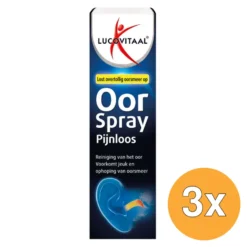 3x Lucovitaal Oorspray (20 ml)