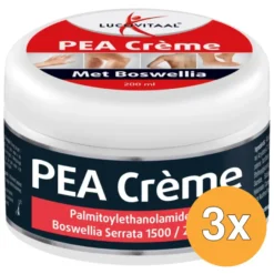 3x Lucovitaal Pea Crème (200 ml)