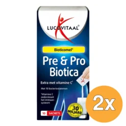 2x Lucovitaal Pre & Probiotica (10 sachets)