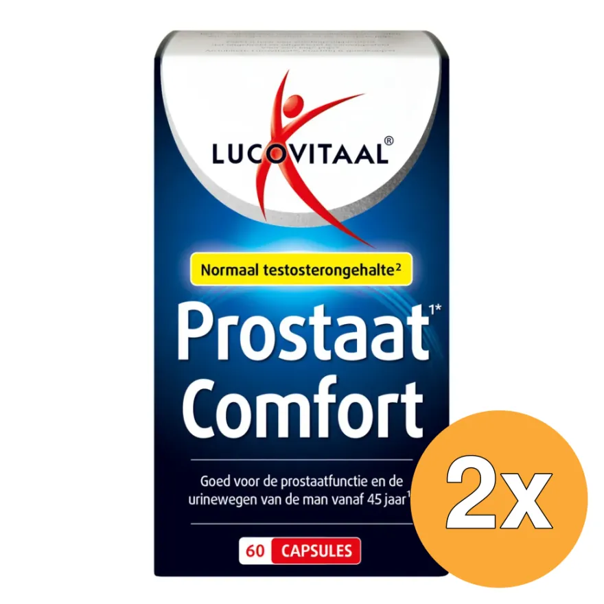 2x Lucovitaal Prostaat Comfort (60 capsules)