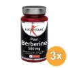 3x Lucovitaal Puur Berberine 500mg (60 capsules)