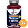 3x Lucovitaal Shiitake & Reishi (90 capsules)