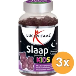 3x Lucovitaal Slaap Gummies KIDS (60 gummies