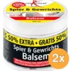 2x Lucovitaal Spier & Gewrichtsbalsem 50% extra (300 ml)