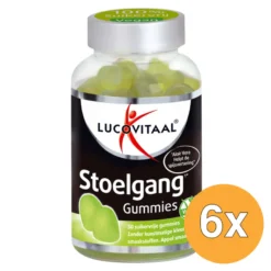 6x Lucovitaal Stoelgang (50 gummies)