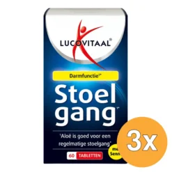 3x Lucovitaal Stoelgang met Senna (60 tabletten)