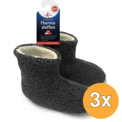 3x Lucovitaal Thermo Berber Slof 41-45 (1 paar)