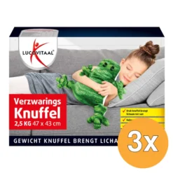 3x Lucovitaal Verzwaringsknuffel (1 stuk)