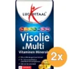 2x Lucovitaal Visolie & Multi Vitaminen Mineralen (60 capsules)